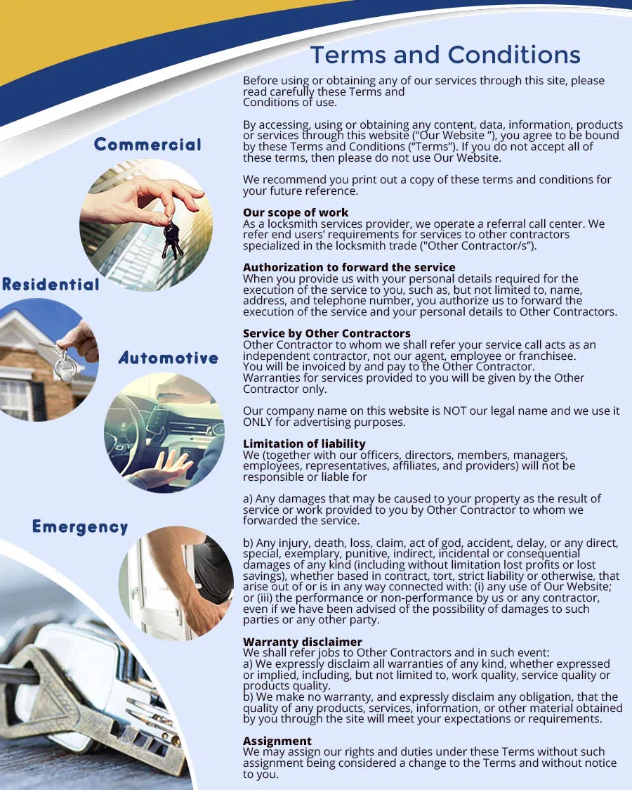 Columbus AAA Locksmith Columbus, OH 614-360-9390 - terms-ls